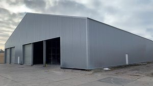 Fertighalle / Kalthalle Willi Mevissen KG als Lagerhalle - 1