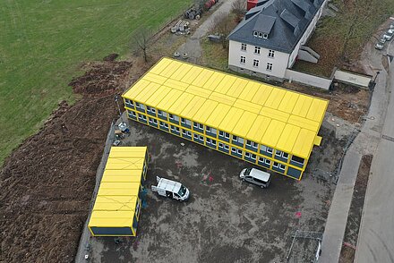 66 Container als Containeranlage mit Sanitärcontainer für Notunterkunft im Main-Kinzig-Kreis - 7