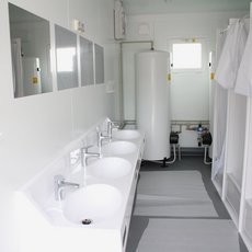 Container in Sanitärausführung