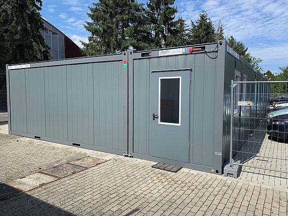 15 Bürocontainer als Büroanlage mit Sanitärcontainer und Lagercontainern für die Stadtwerke in Diez - 8