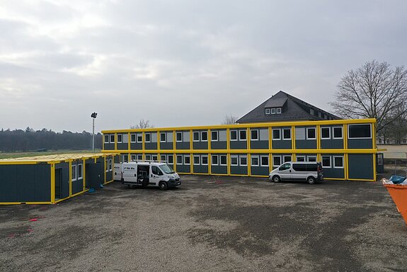 66 Container als Containeranlage mit Sanitärcontainer für Notunterkunft im Main-Kinzig-Kreis - 6